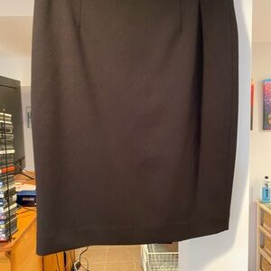 Calvin Klein Classic Black Pencil Skirt